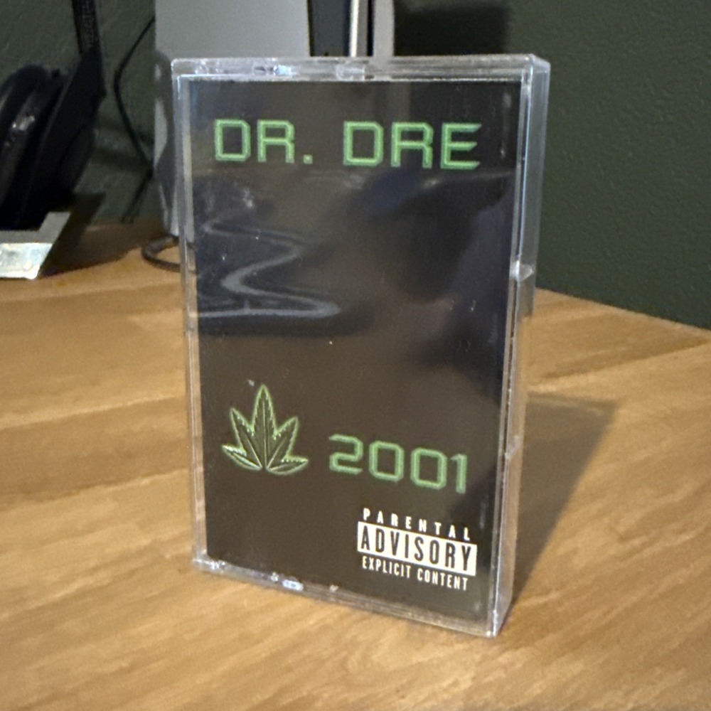 DR. DRE - 2001 CASSETTE! AFTERMATH INTERSCOPE 1999 RAP/HIP HOP TESTED! LOOK!!!!